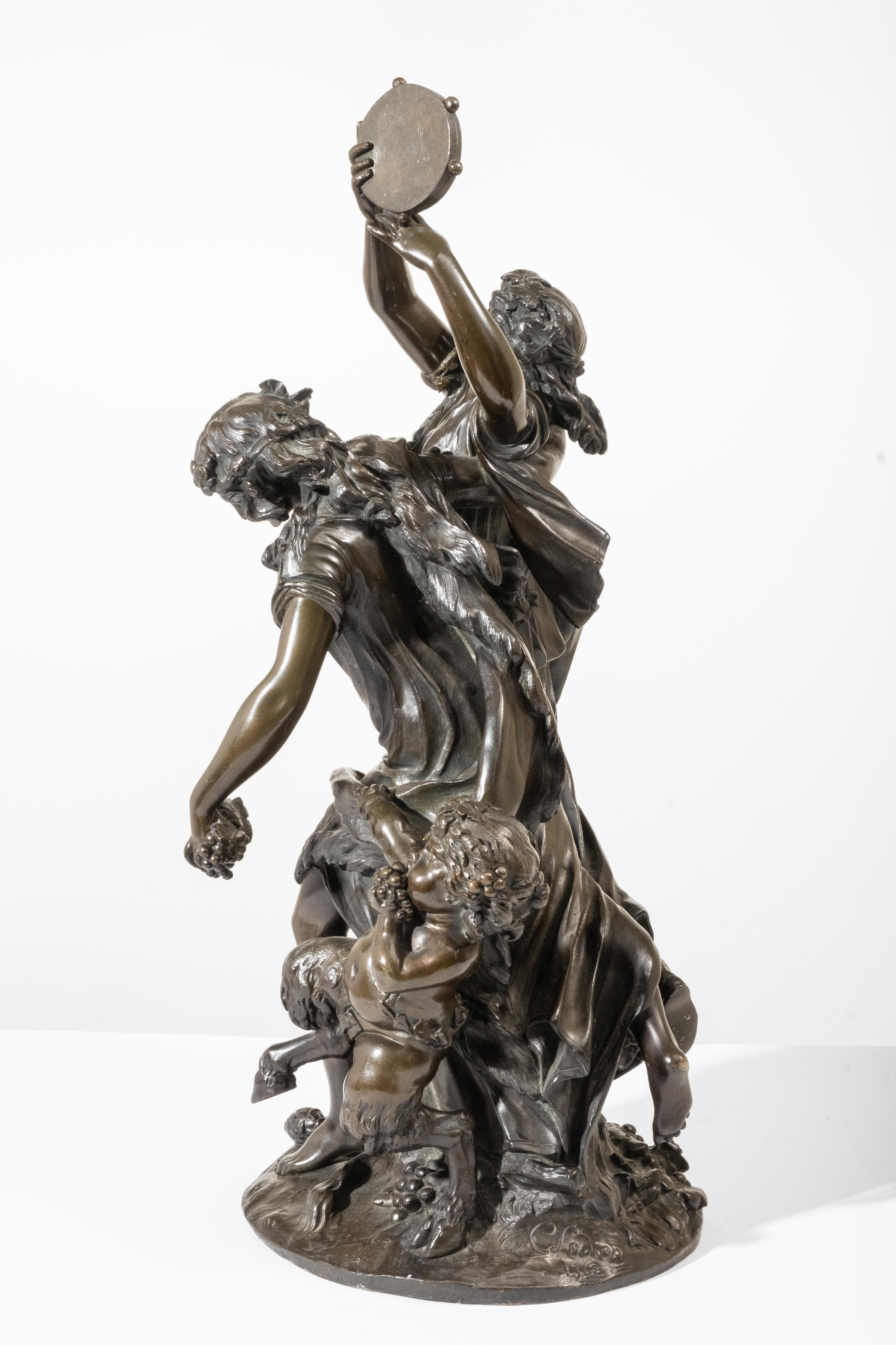 Neoclassical Signed Clodion 