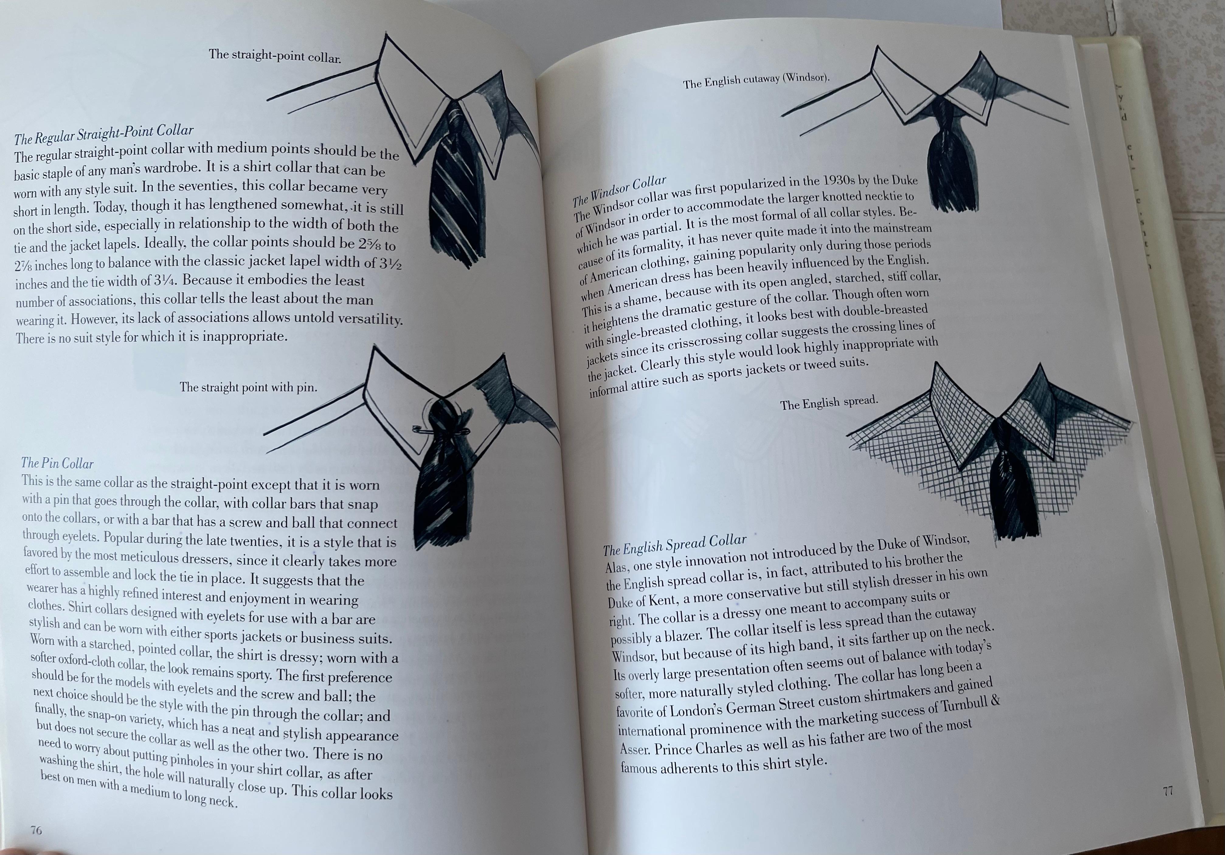 Fine XX secolo Signed Clothes and the Man by Alan Flusser Hardcover Book in vendita