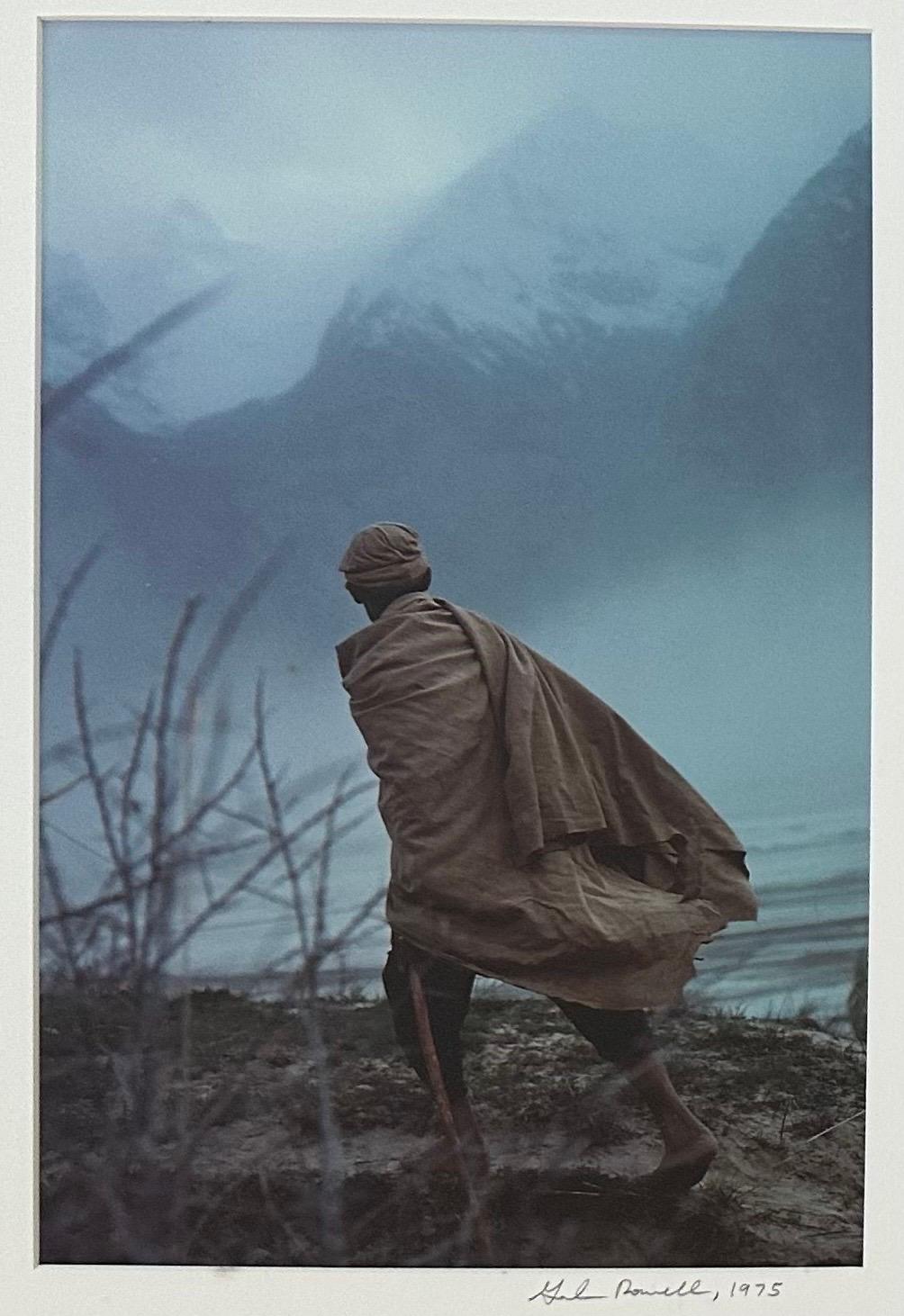 20ième siècle Photographie couleur signée d'un éleveur balte dans l'Himalaya par Galen Rowell en vente