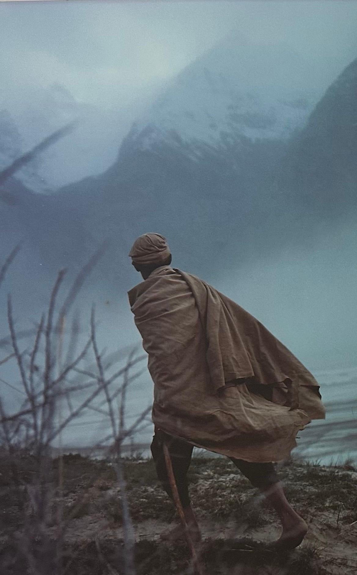 Photographie couleur signée d'un éleveur balte dans l'Himalaya par Galen Rowell en vente 3