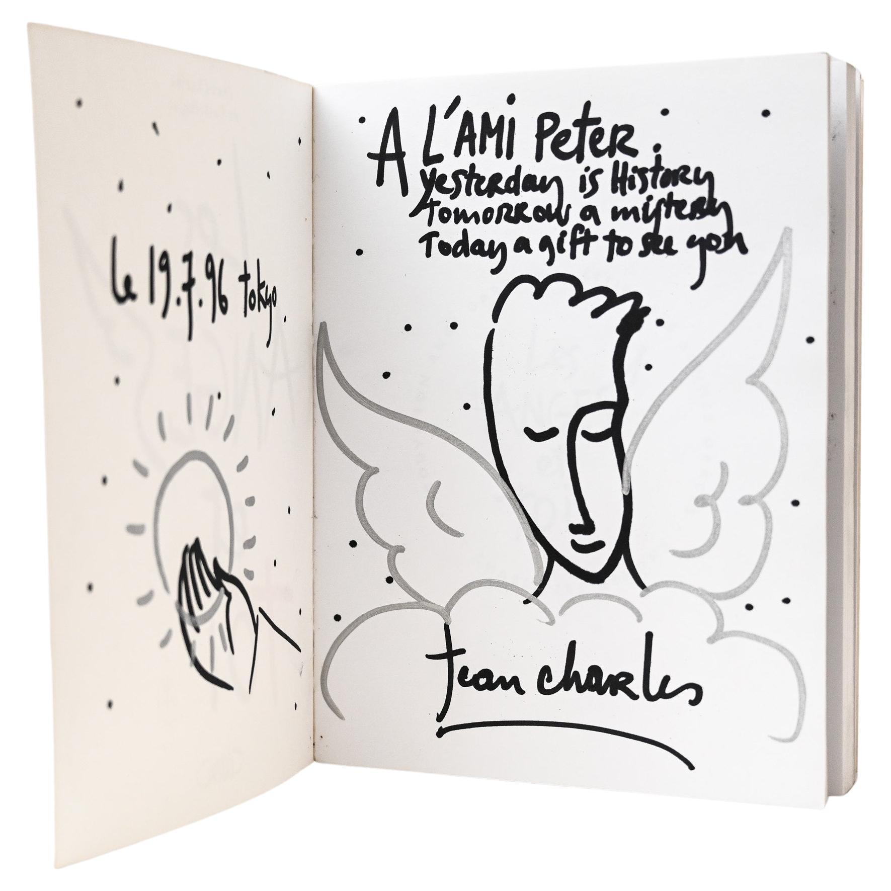 Exemplaire signé de Les anges et toi par Jean-Charles de Castelbajac en vente
