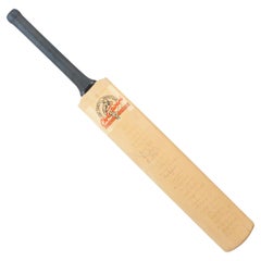 Signierte Cricket Bat, Kent, Middlesex, Hampshire & Leicestershire