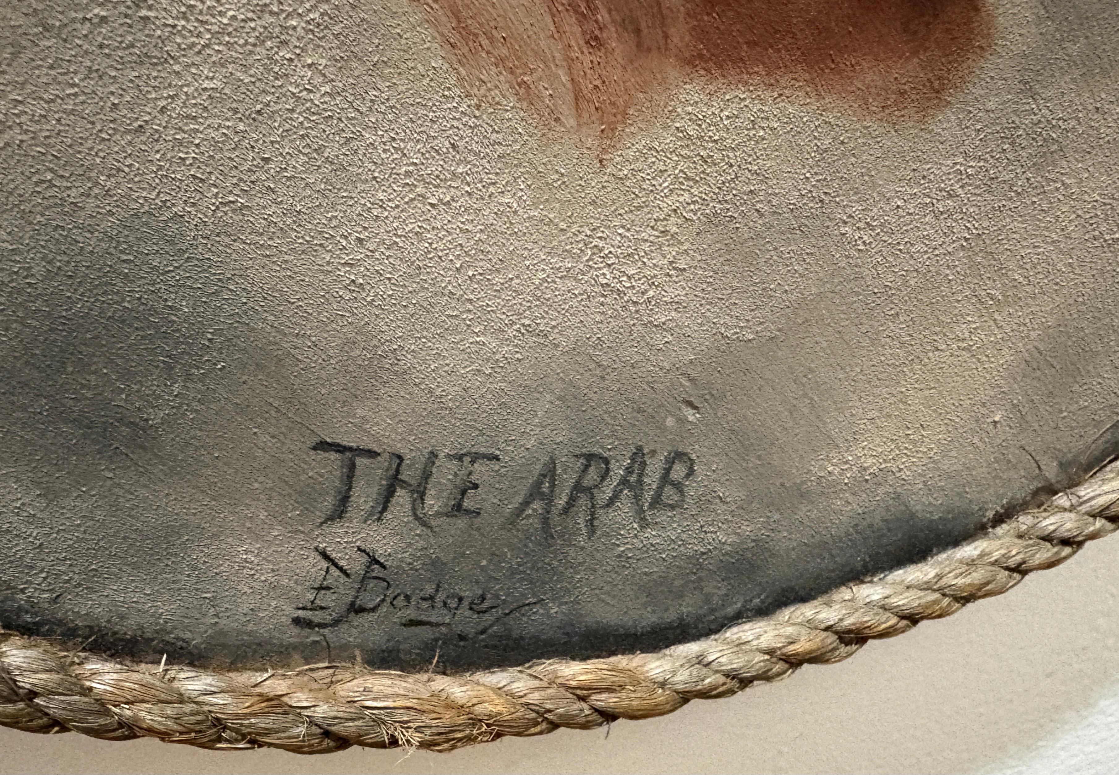 Signiert & datiert 1899 Pferd Gemälde auf Karton (Spätes 19. Jahrhundert) im Angebot