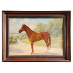 Signed & Dated 1914 Oil Painting in Frame