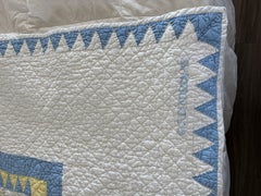 Firmato e datato 1991 Judi Boisson Hand Made Quilt