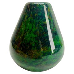 Signed Daum Nancy Art Deco Pate de Verre Multicouche Vasse