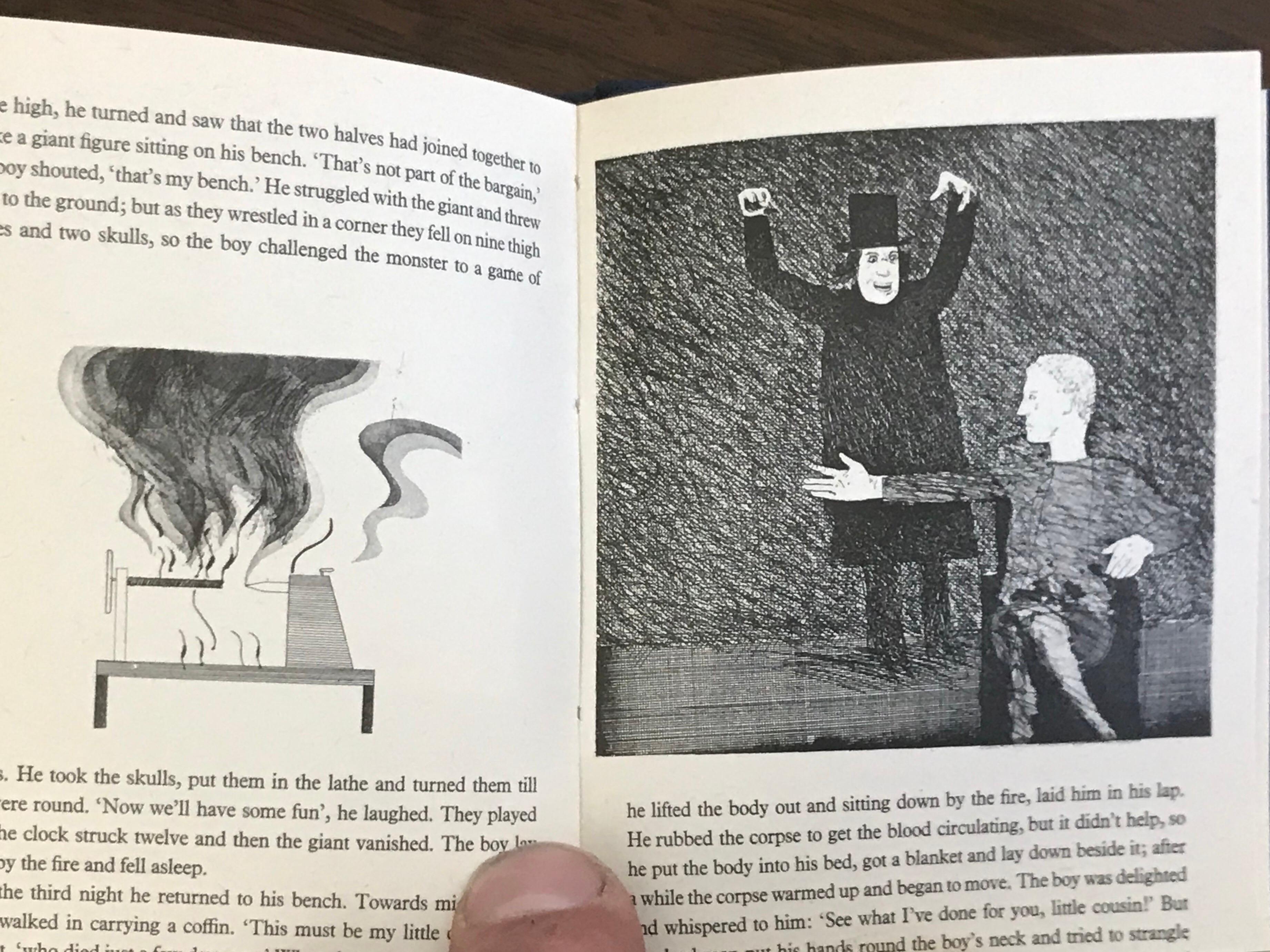 20th Century Signed David Hockney 'Six Fairy Tales' Miniature Book, 1970