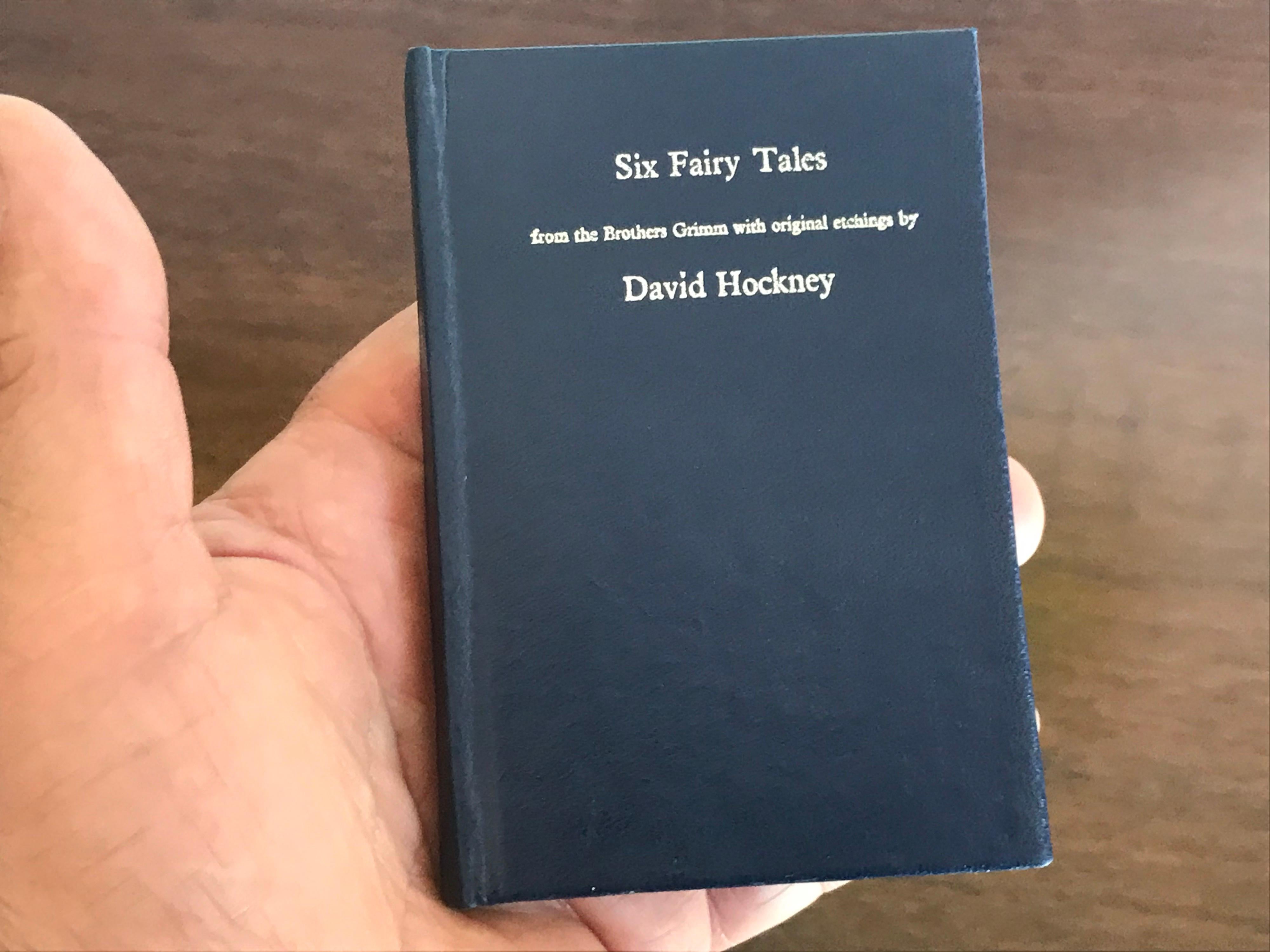 Signed David Hockney 'Six Fairy Tales' Miniature Book, 1970 4