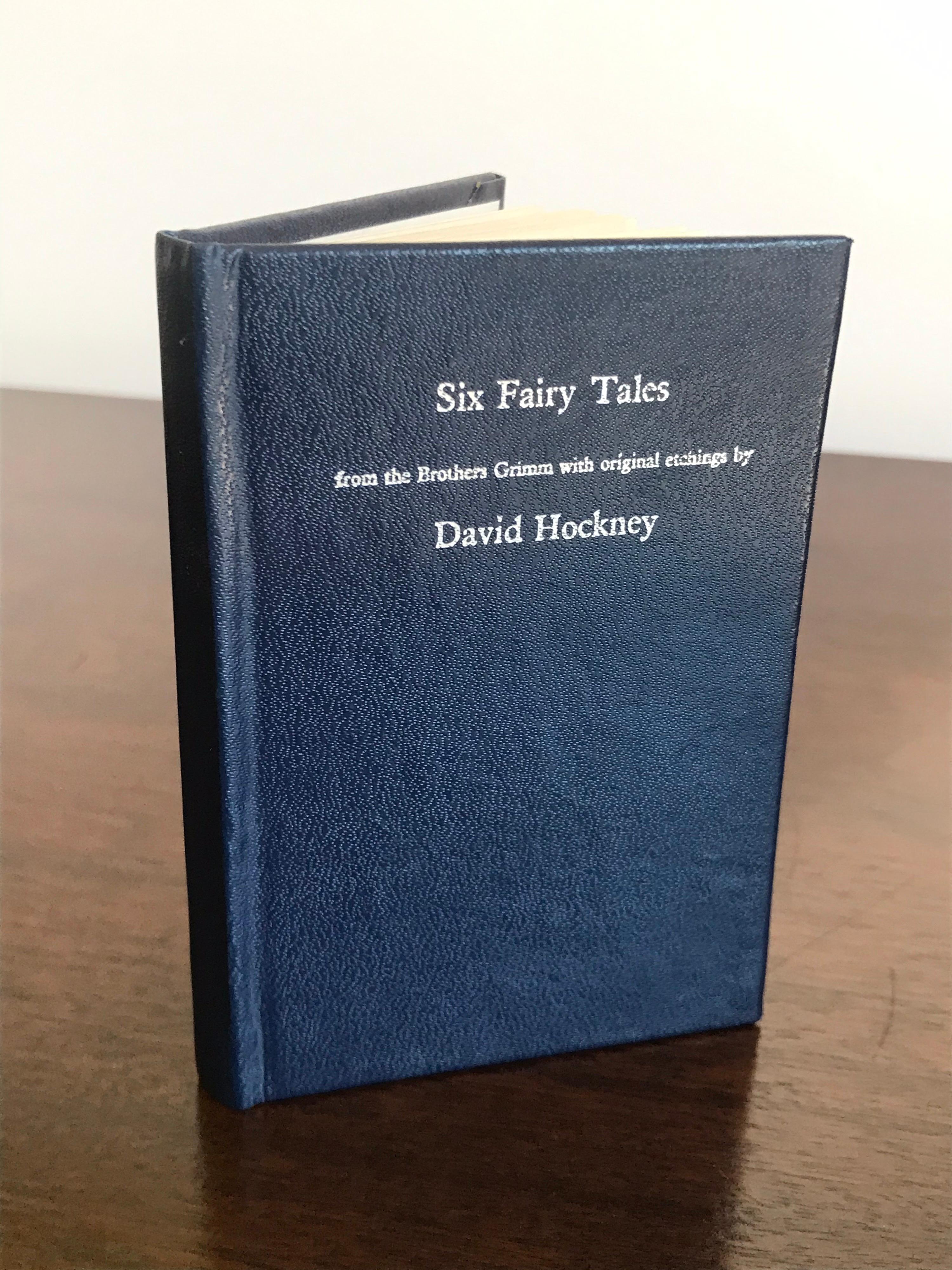 david hockney signed book