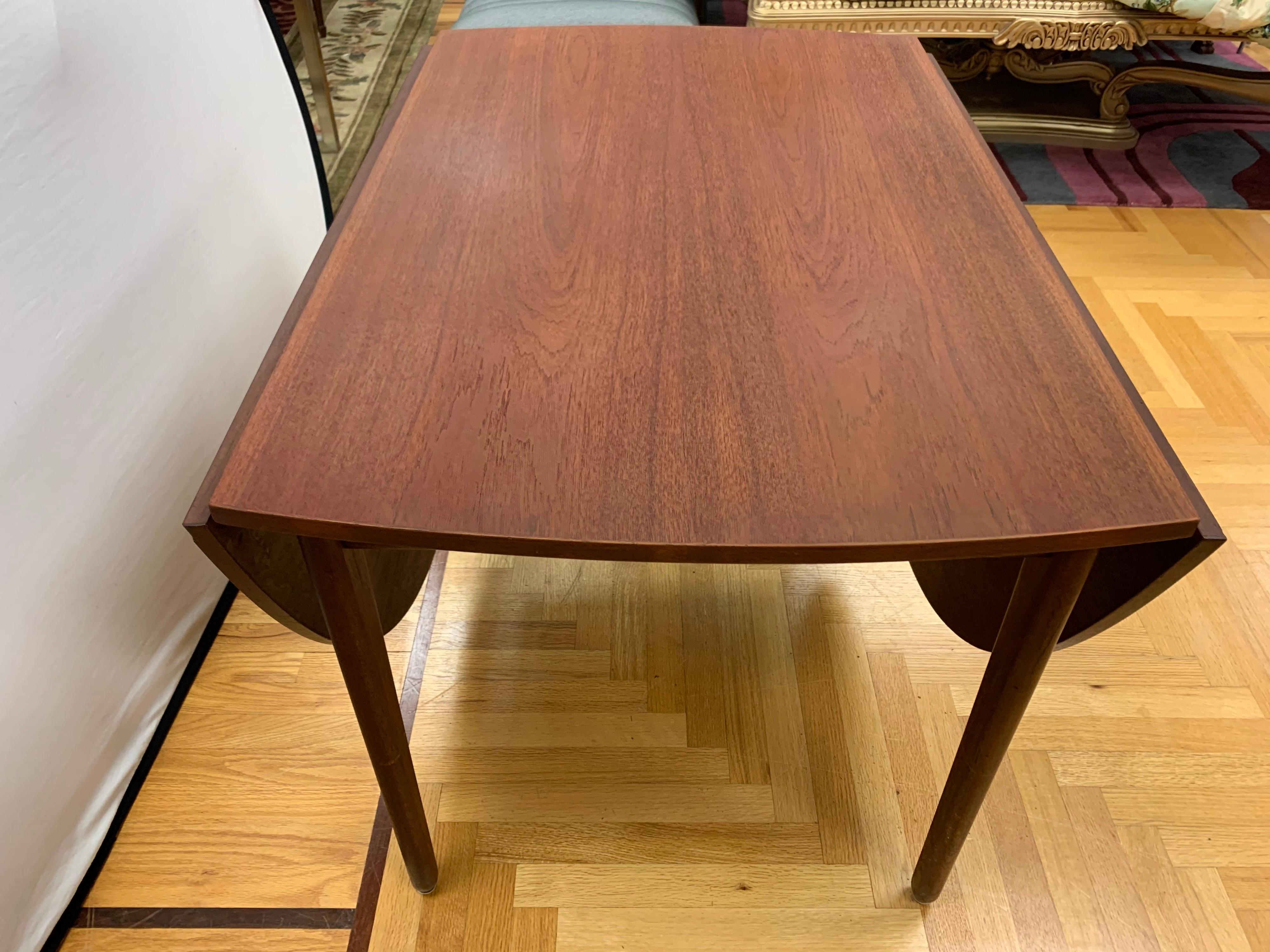 Signed Dining Table by Arne Vodder for Vamo 1958 Danish Mid-Century Modern 3