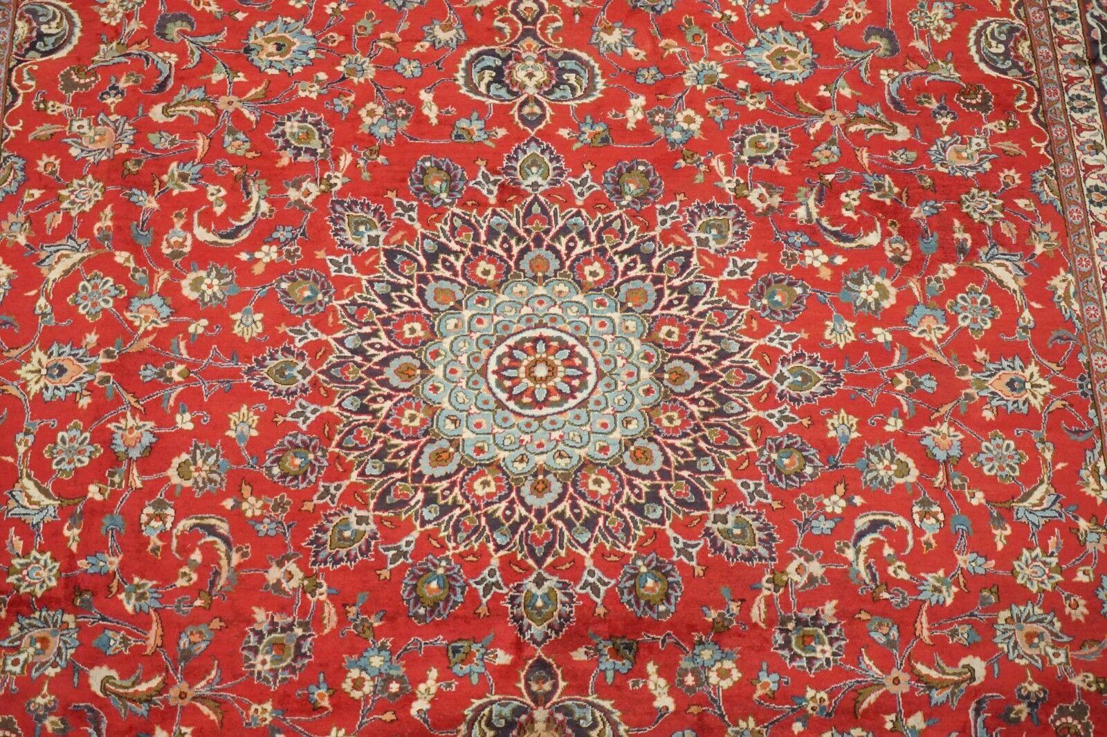 Hand-Knotted Signed Dorokhsh, circa 1940 For Sale