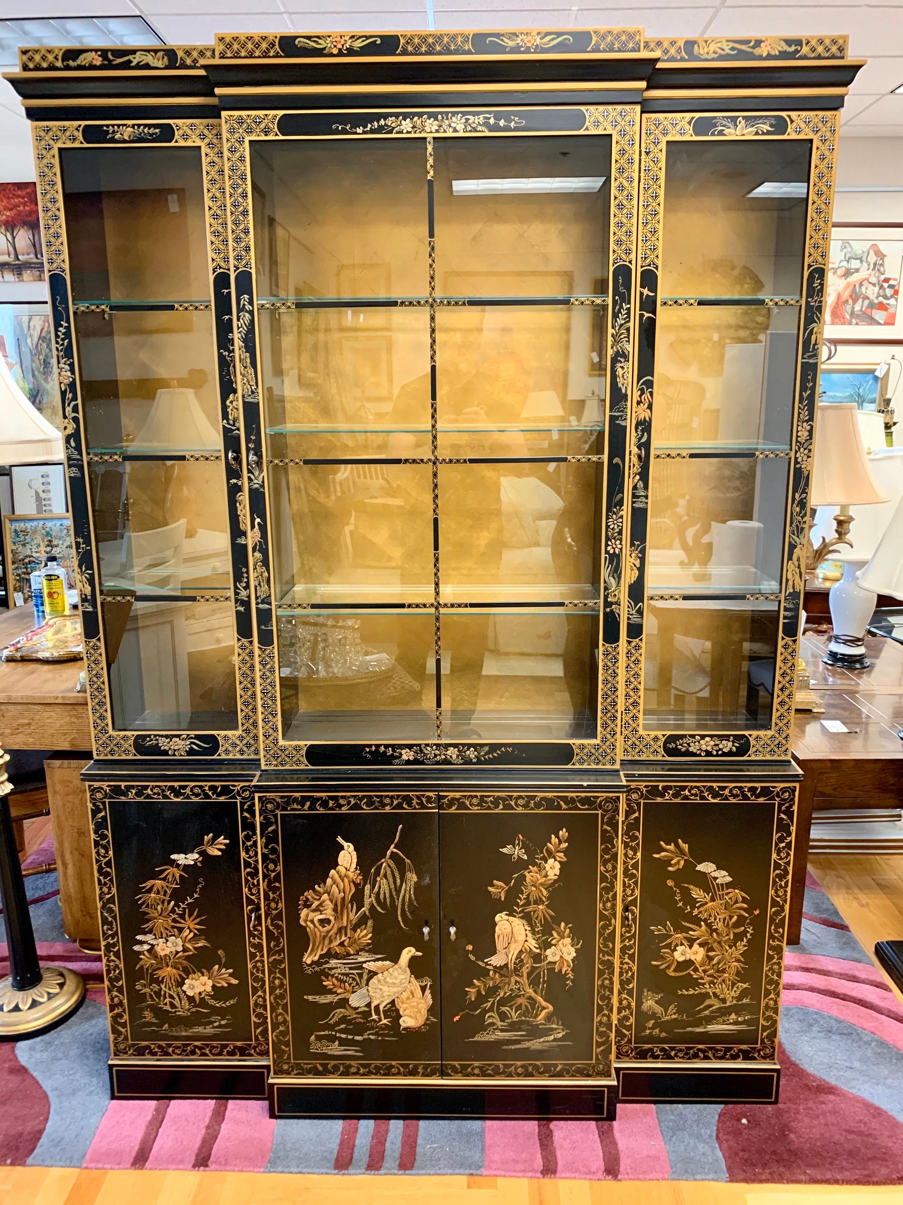 drexel chinoiserie cabinet