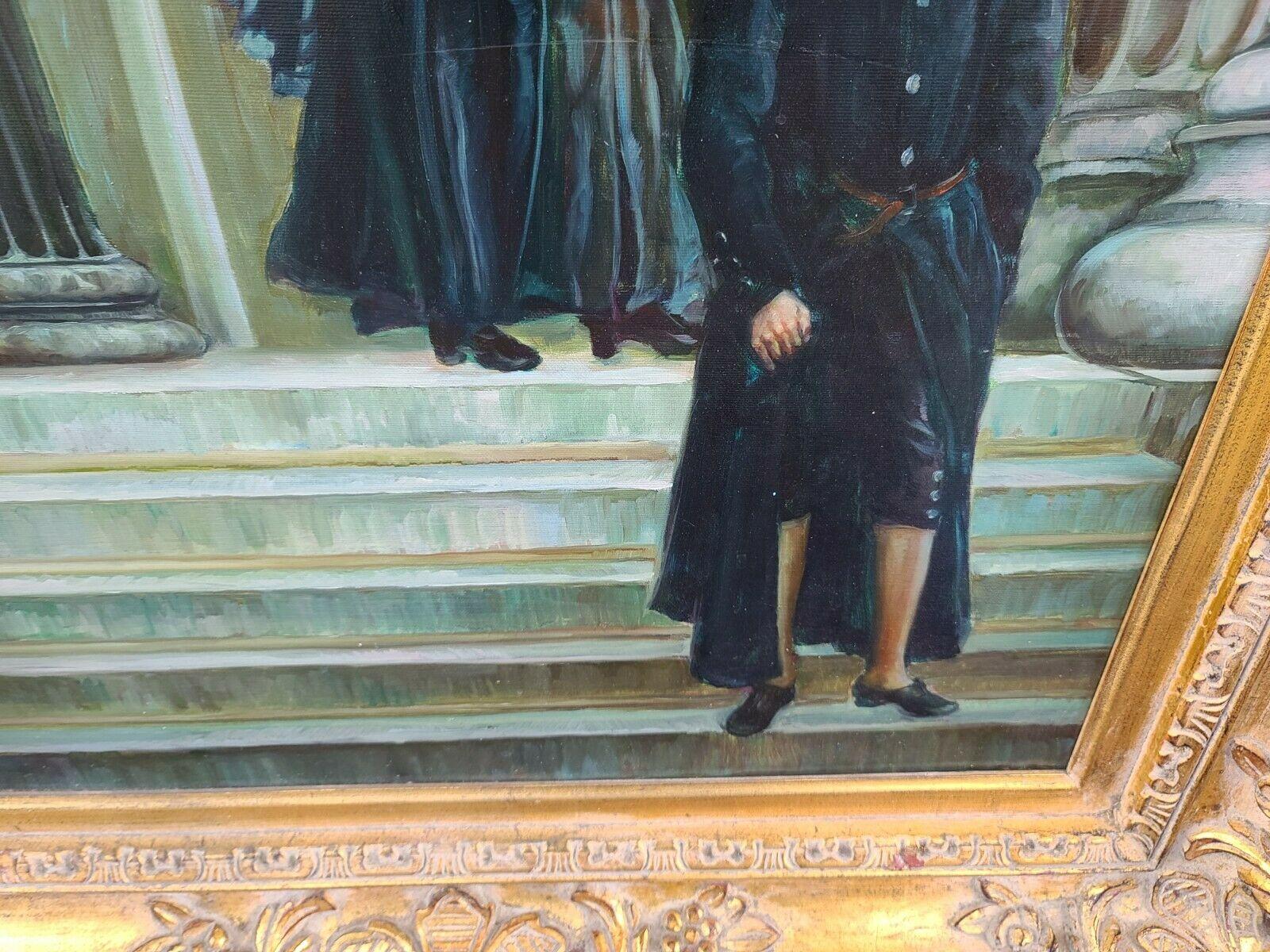 Firmato E. R. BRETT Pittura ad olio originale incorniciata su tela in vendita 5