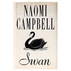 Signierte Ausgabe von Naomi Campbells Roman Swan