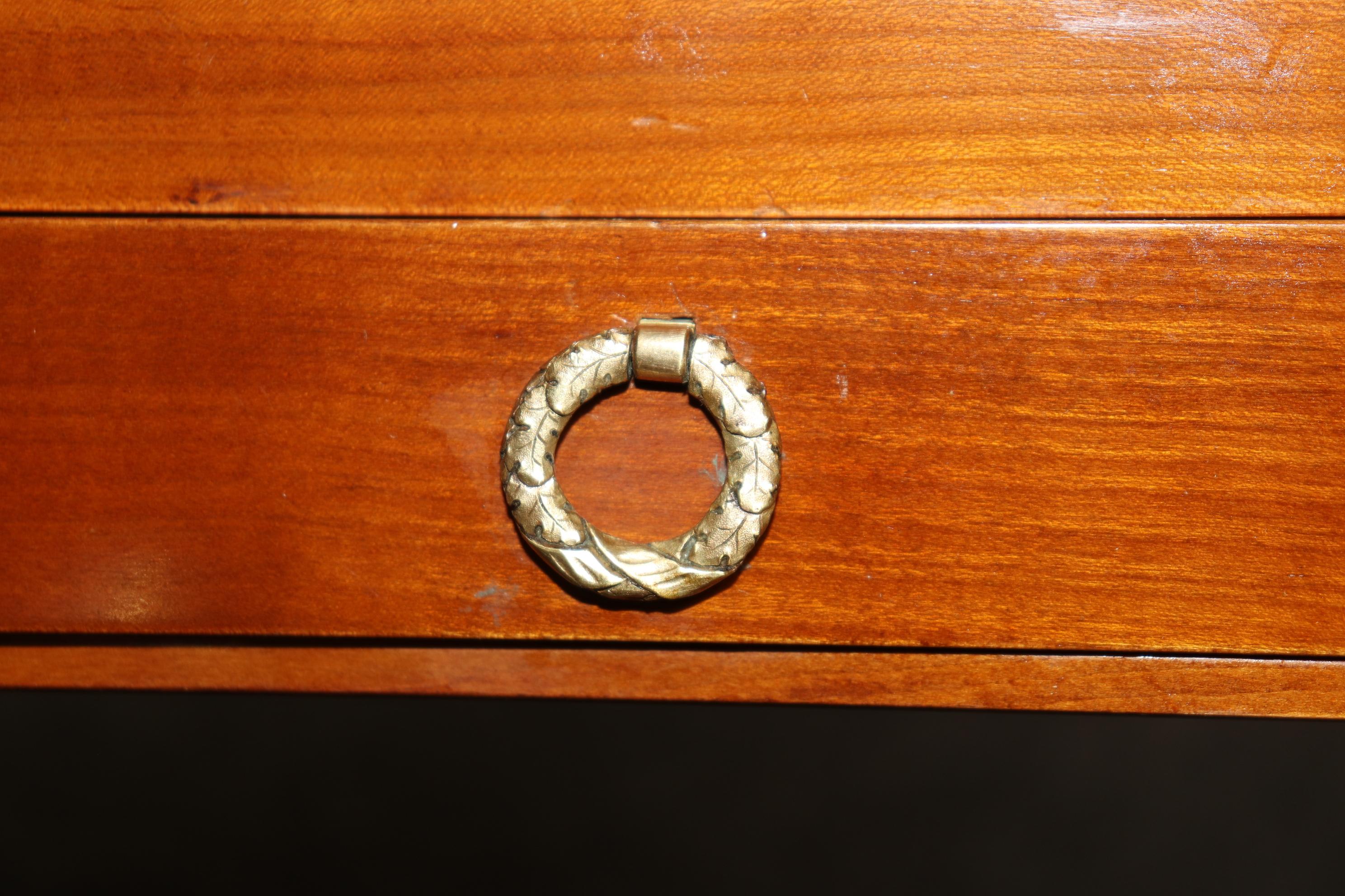 Signed Escalier De Cristal of Paris Metamorphic French Louis XVI Desk Table For Sale 15