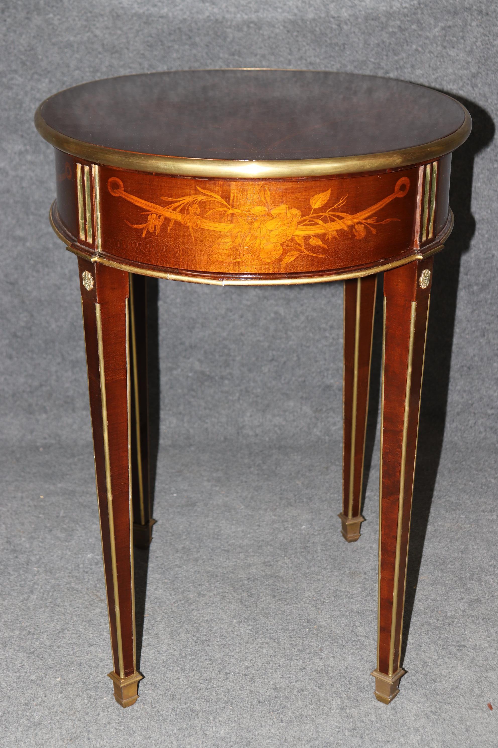 Late 19th Century Signed Escalier De Cristal of Paris Metamorphic French Louis XVI Desk Table For Sale
