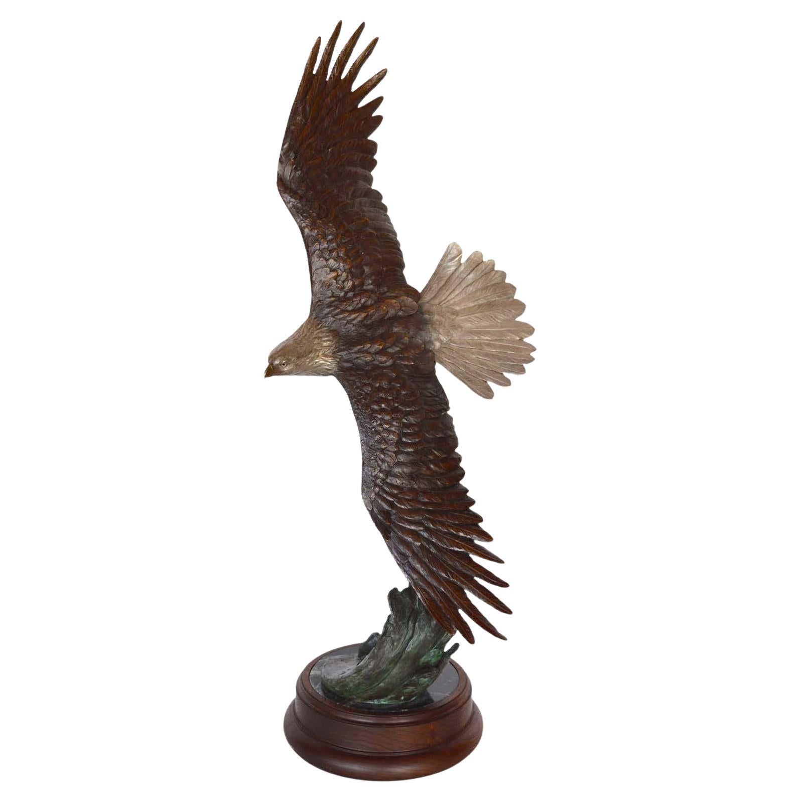 Bronze Eagle Sculptures - 42 For Sale on 1stDibs | bronze eagle 