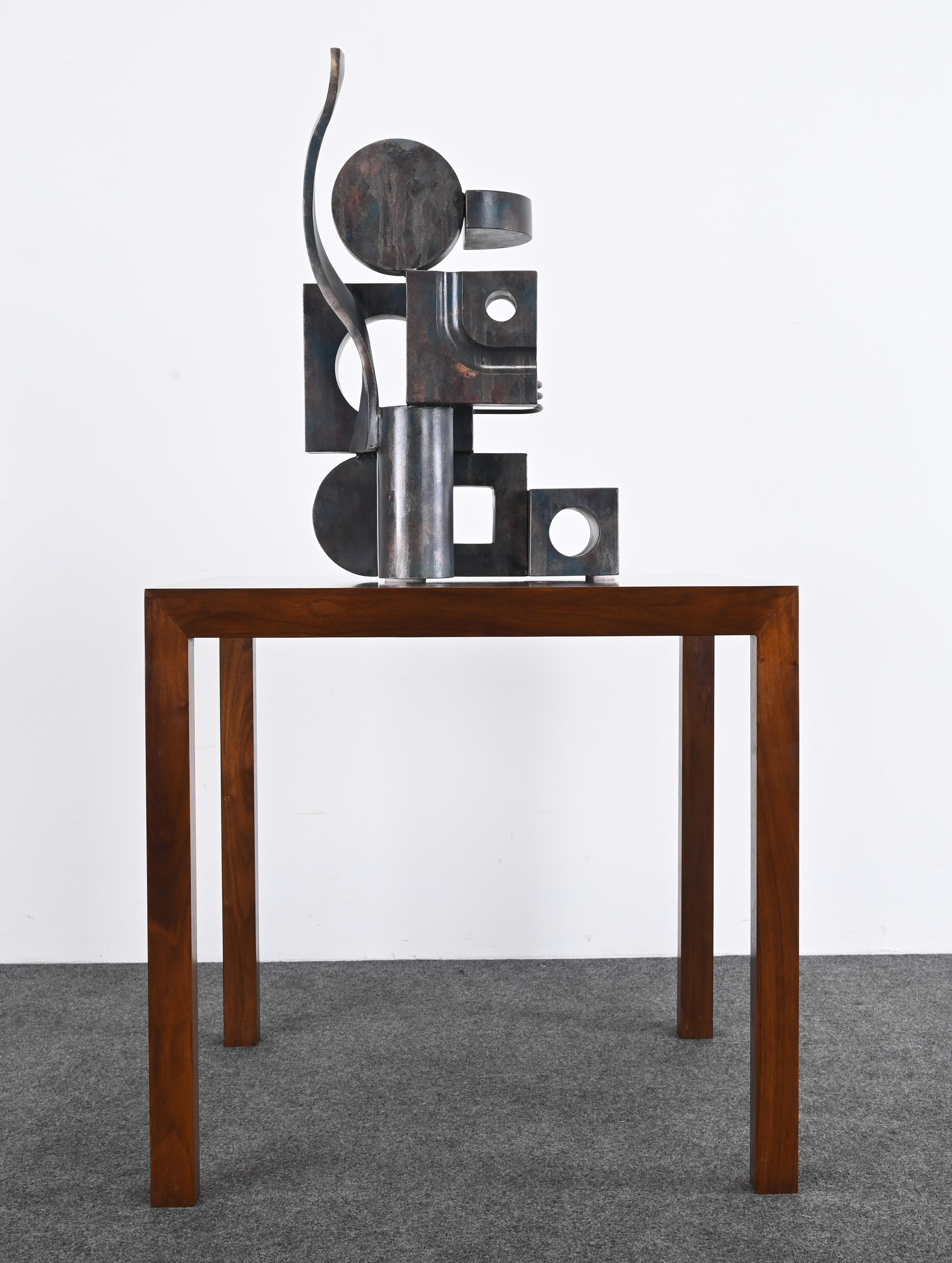 Signed Eugene Perry Stainless Steel Art Sculpture, 2018 For Sale 6