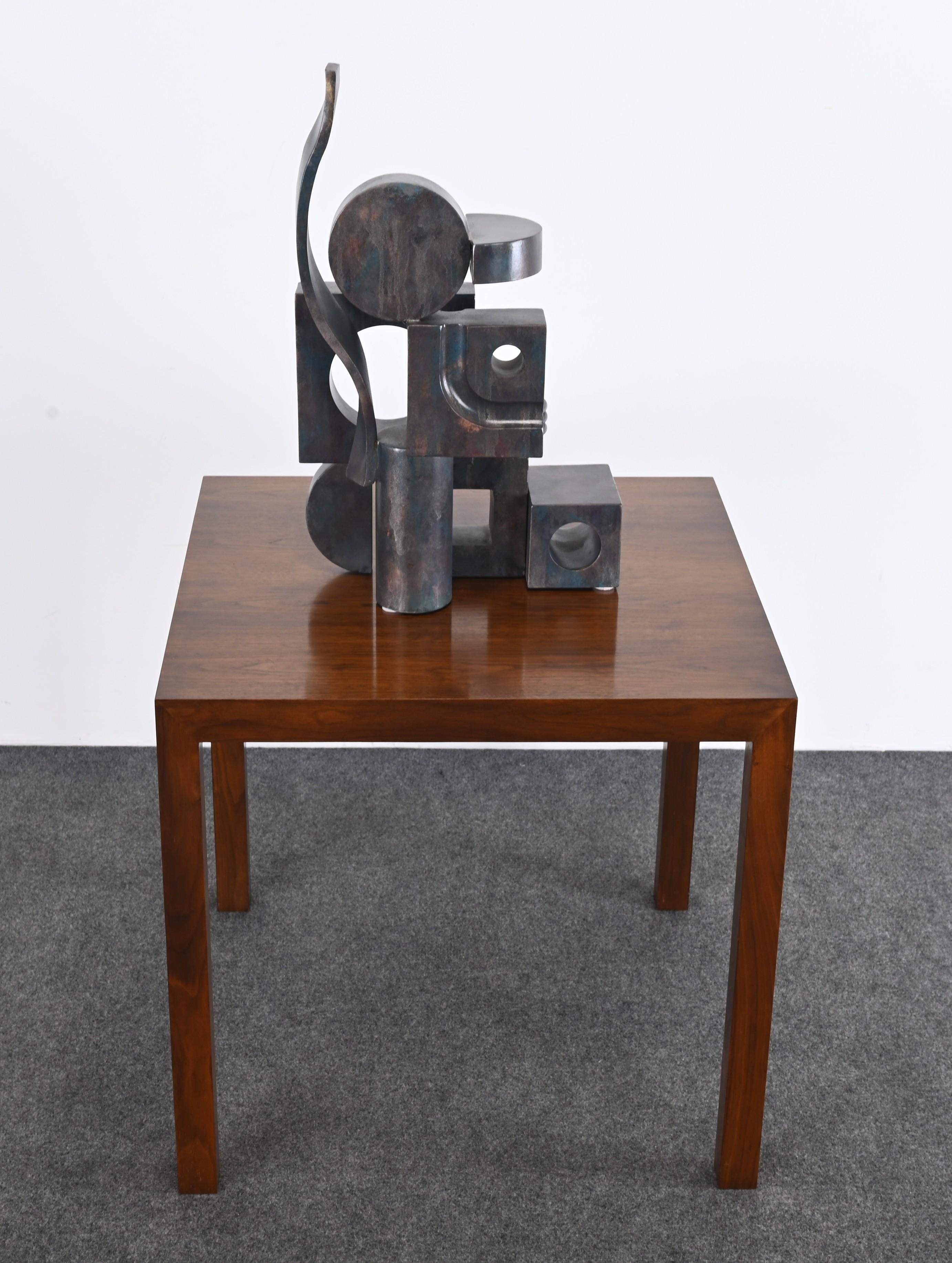 Signed Eugene Perry Stainless Steel Art Sculpture, 2018 For Sale 7