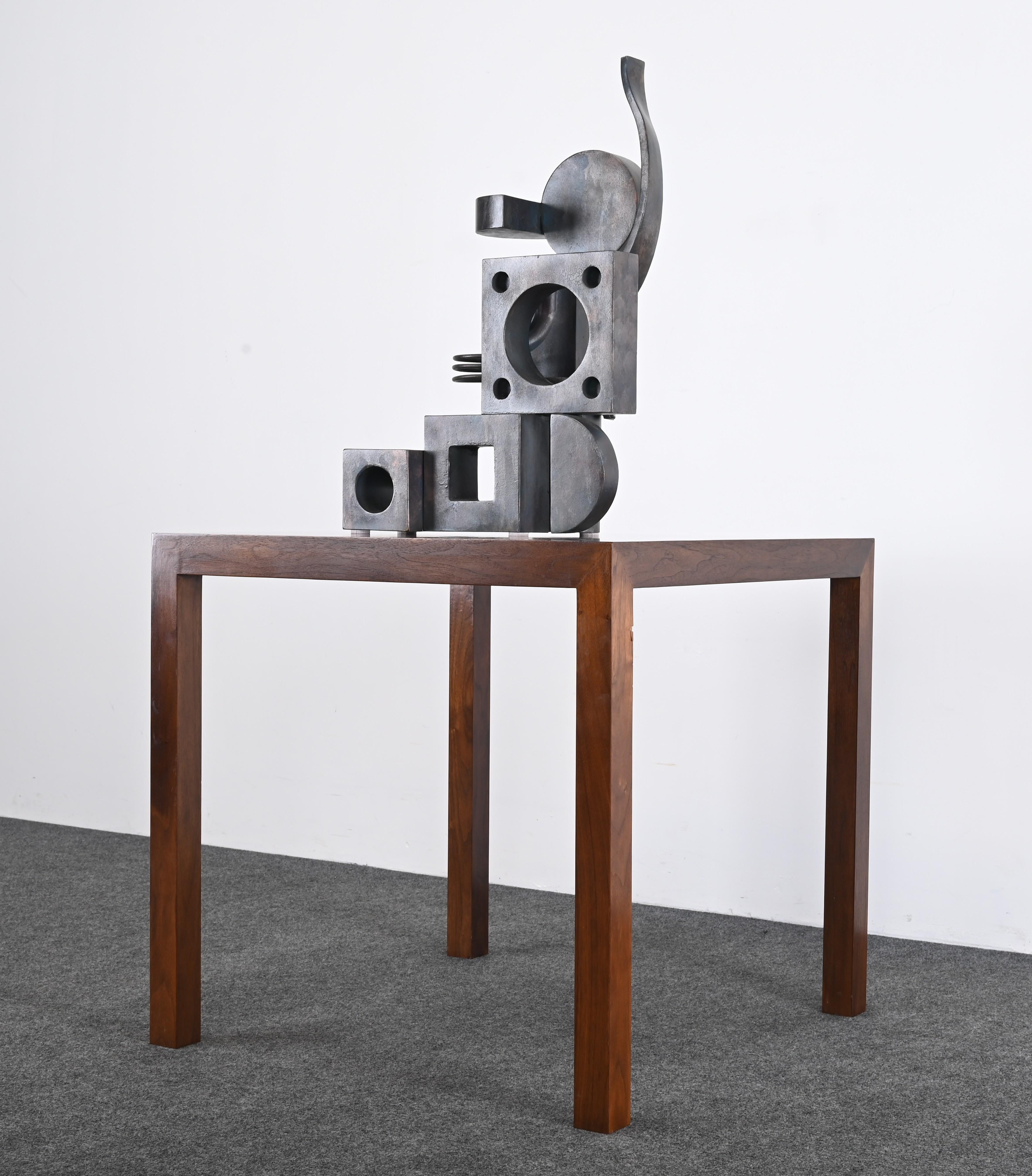 Signed Eugene Perry Stainless Steel Art Sculpture, 2018 For Sale 9