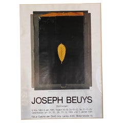 signed Exhibition poster by Joseph Beuys: Zeichnungen
