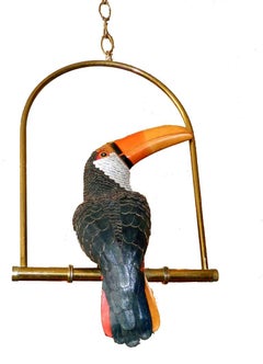 Signed FEDERICO Leather Toucan