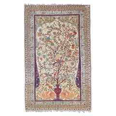 Signed Feshane Rug - Late 19th Century Ottoman Period Signed Feshane Rug