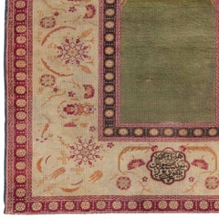 Signed Feshane Silk Rug