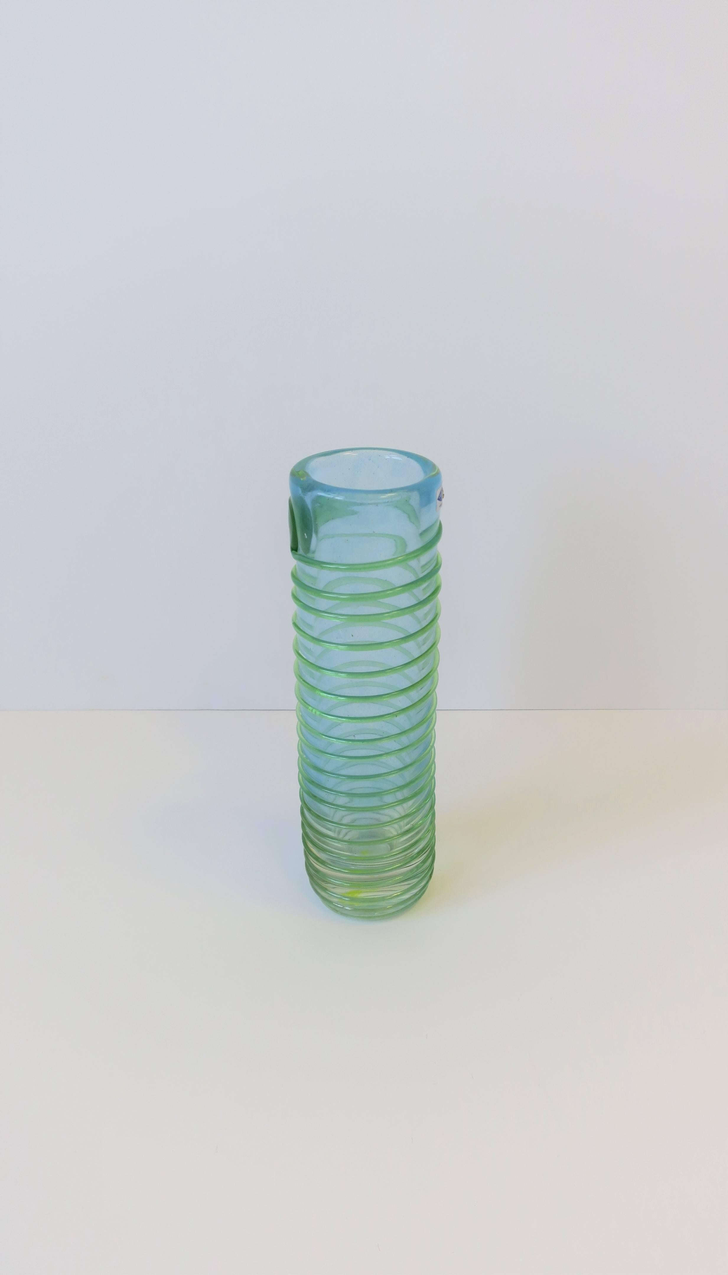 finland glass vase