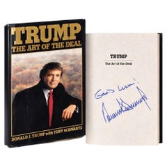 Signed First Printing Trump: The Art of the Deal by Donald J. Trump, 1987