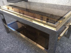 Signierter Beistelltisch "Flaminia" von Willy Rizzo, Italien, ca. 1970er Jahre