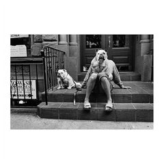 Signed & Framed Original Elliot Erwitt Magnum Print, 2000