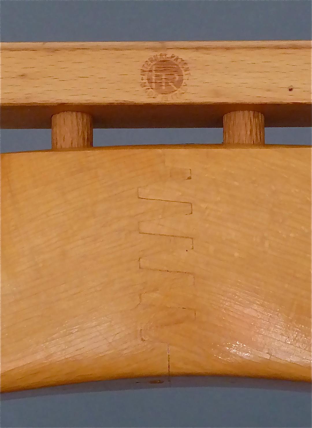 Mid-Century Modern Signed Fratelli Reguitti Ico Parisi Italian Midcentury Valet Stand Wood Brass For Sale