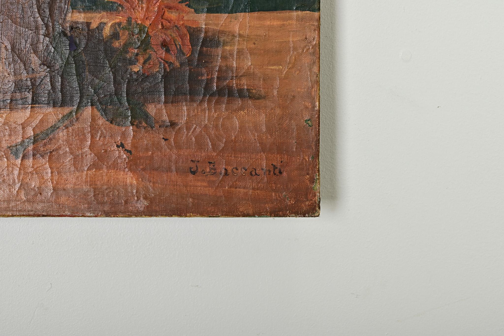 Dipinto Pittura floreale francese firmata dei primi del Novecento