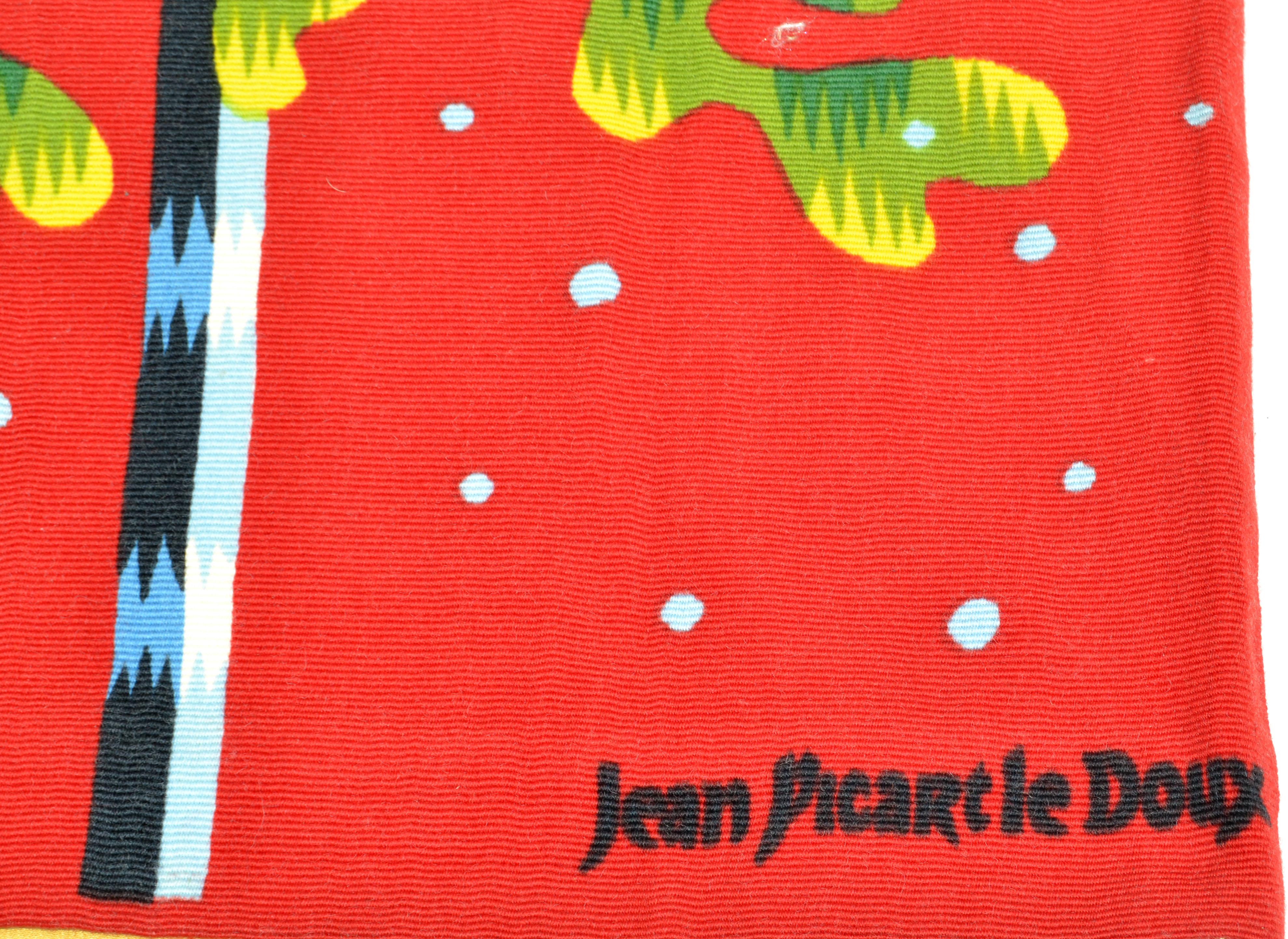 Signierter französischer Jean Picart Le Doux Wandteppich aus gewebter Wolle, Mid-Century Modern 1940 im Angebot 5