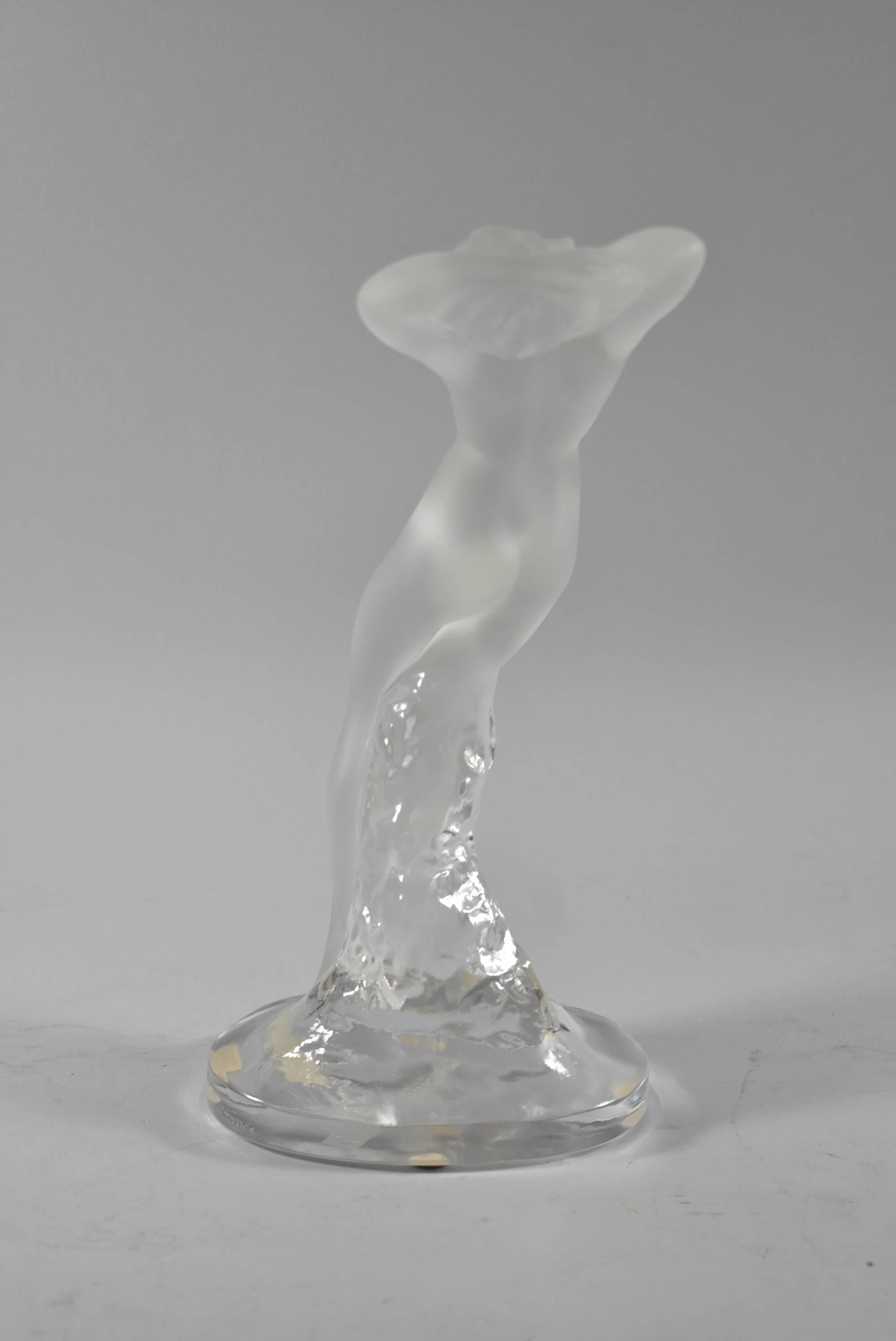 lalique woman figurine