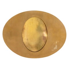 Signed Gabriella Crespi Brass Frame