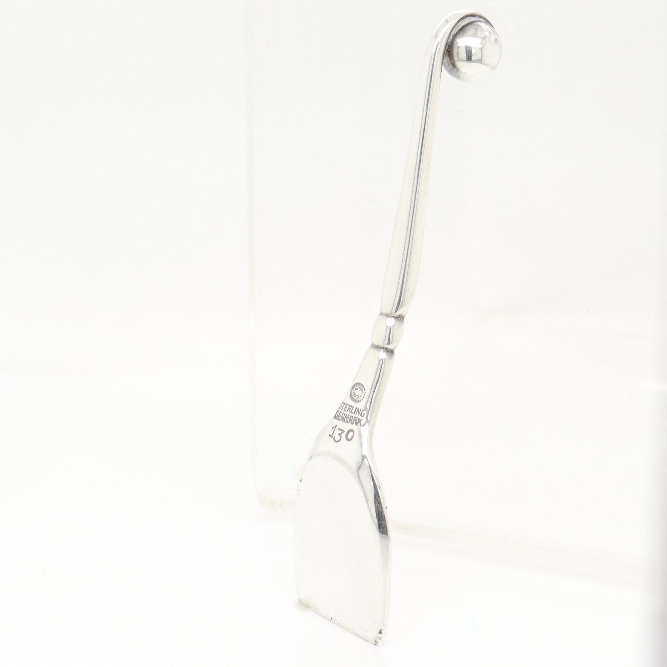 Paire de poivrières et de salières en argent signé Georg Jensen #2A en vente 13