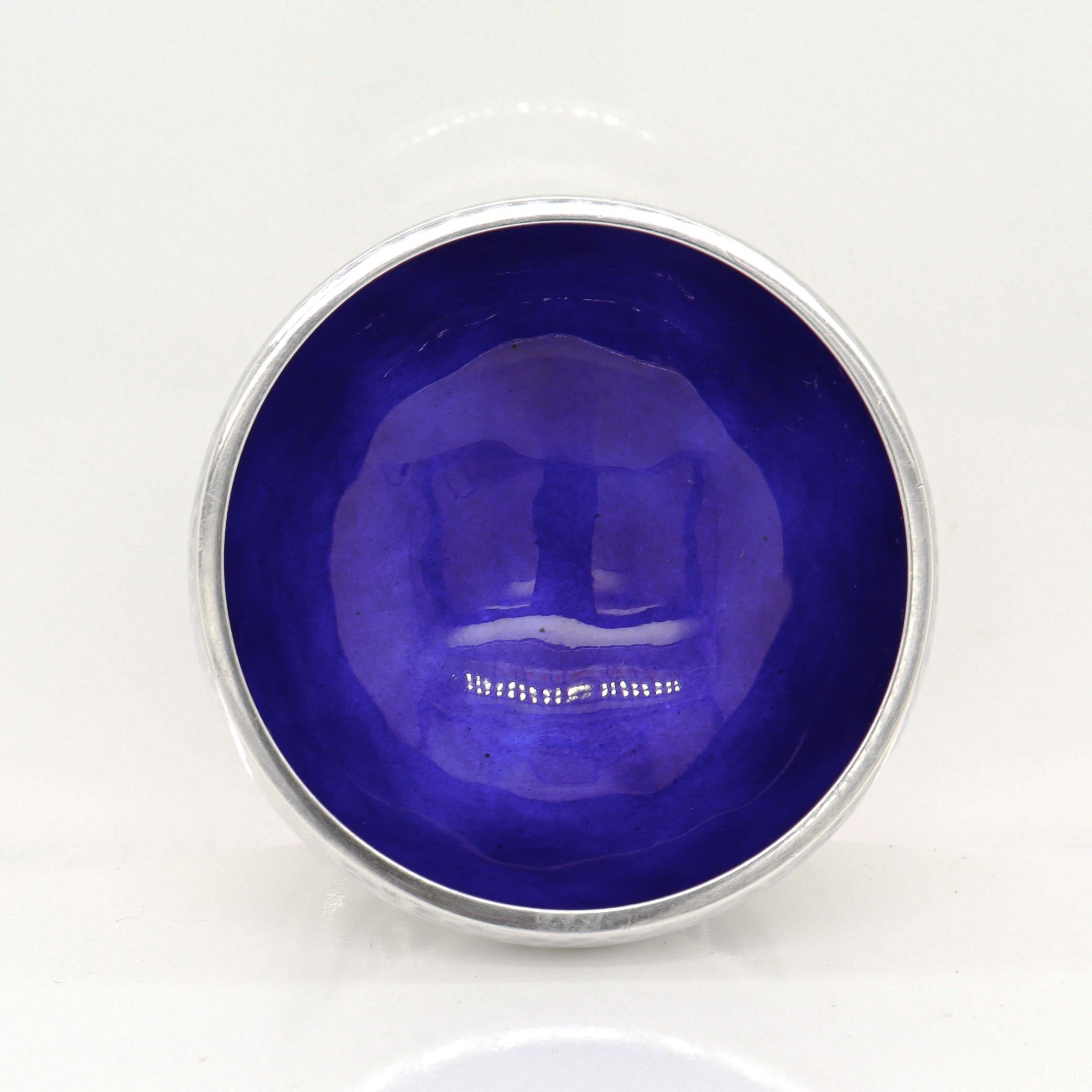 Paire de poivrières et de salières en argent signé Georg Jensen #2A en vente 1