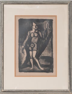 Signed Georges Rouault, 'Le Pitre', 1926. Lithograph on Paper