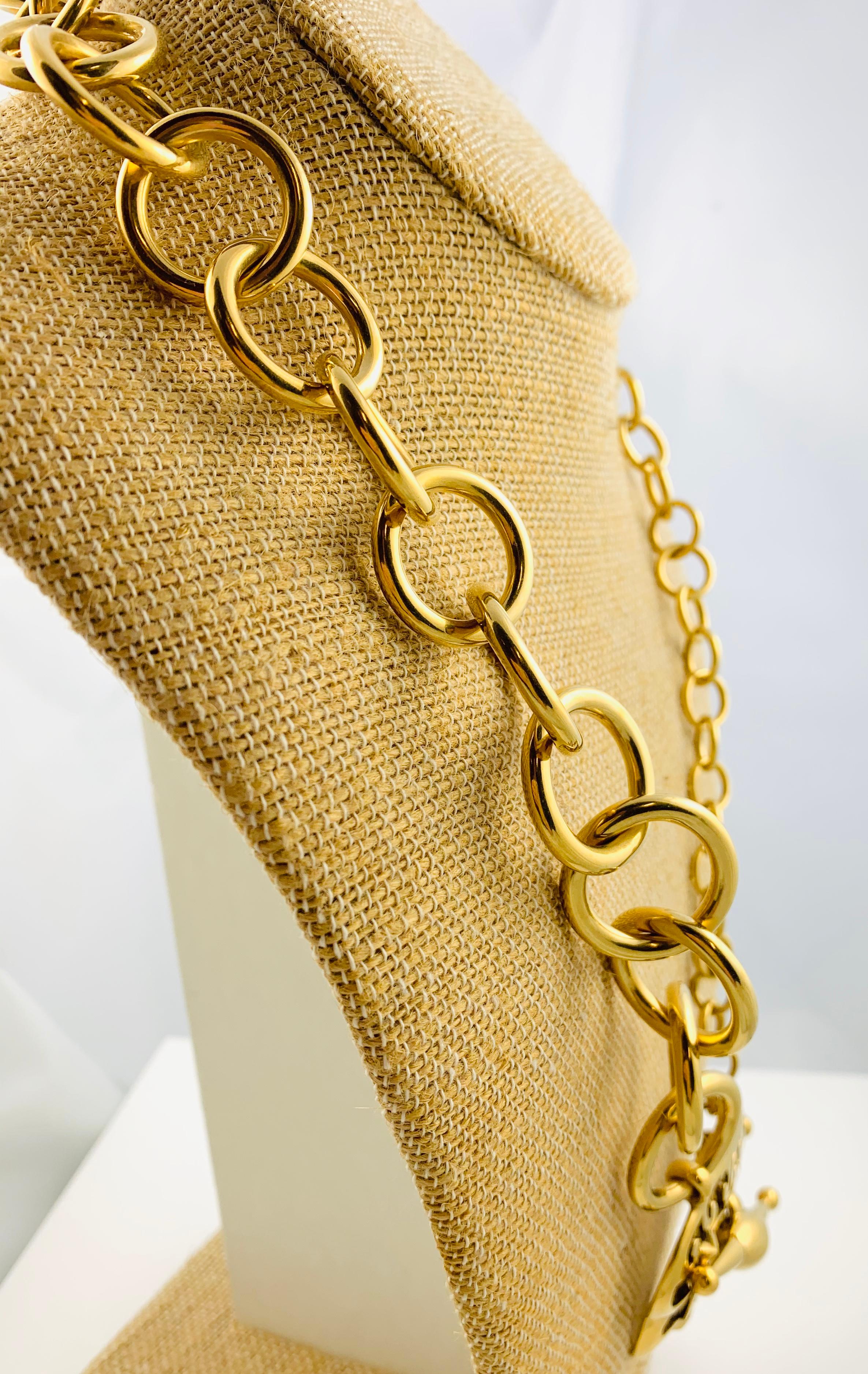 gucci toggle heart necklace