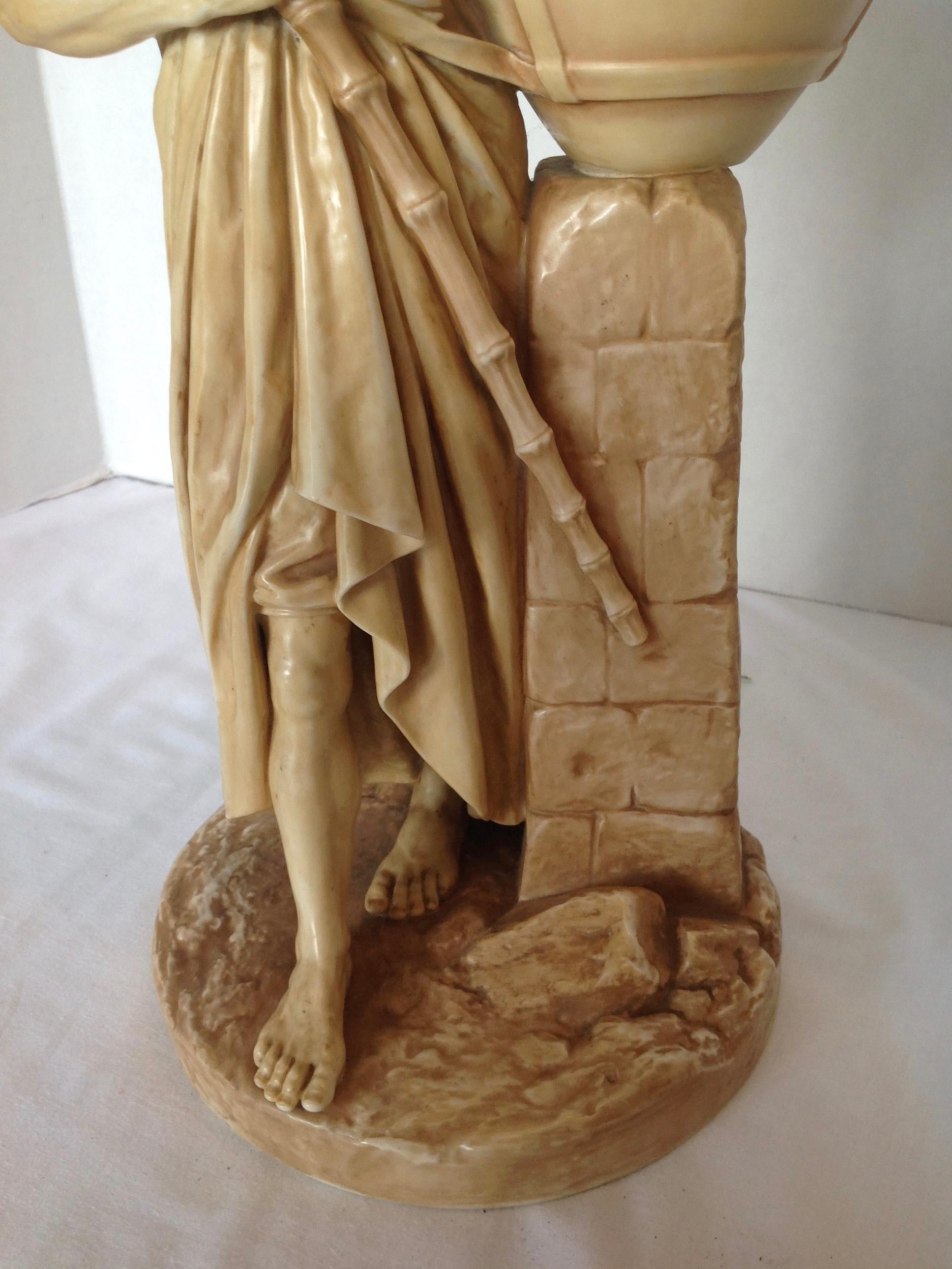 Firmato Hadley 19° secolo Royal Worcester Figura di un moro 4