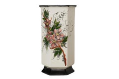 Signed Hand Painted Ceramic Vase