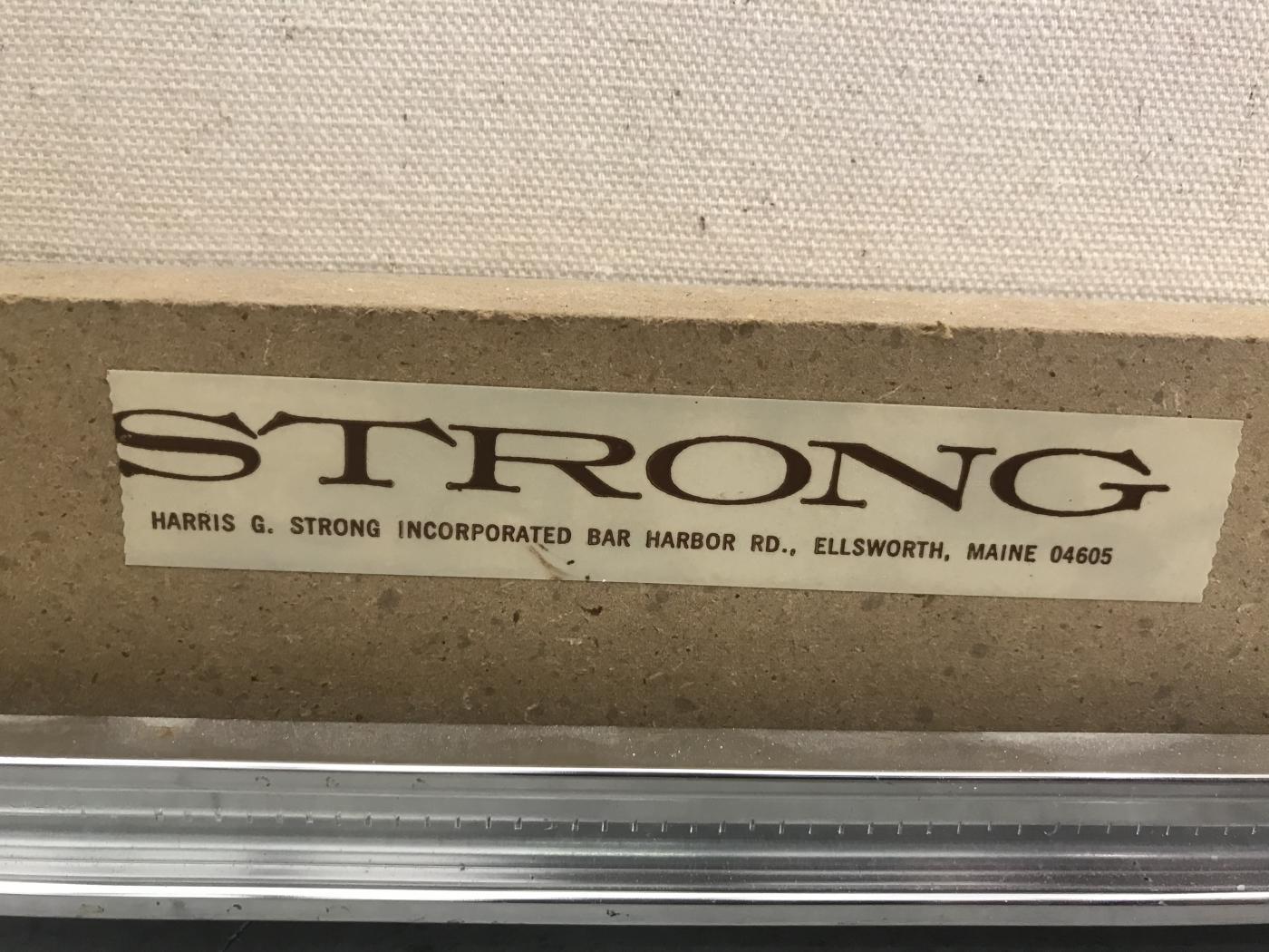 Fin du 20e siècle Peinture signée Harris Strong en vente