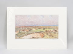 Signed Harry Rountree Golf Picture, Princes Golf Club.