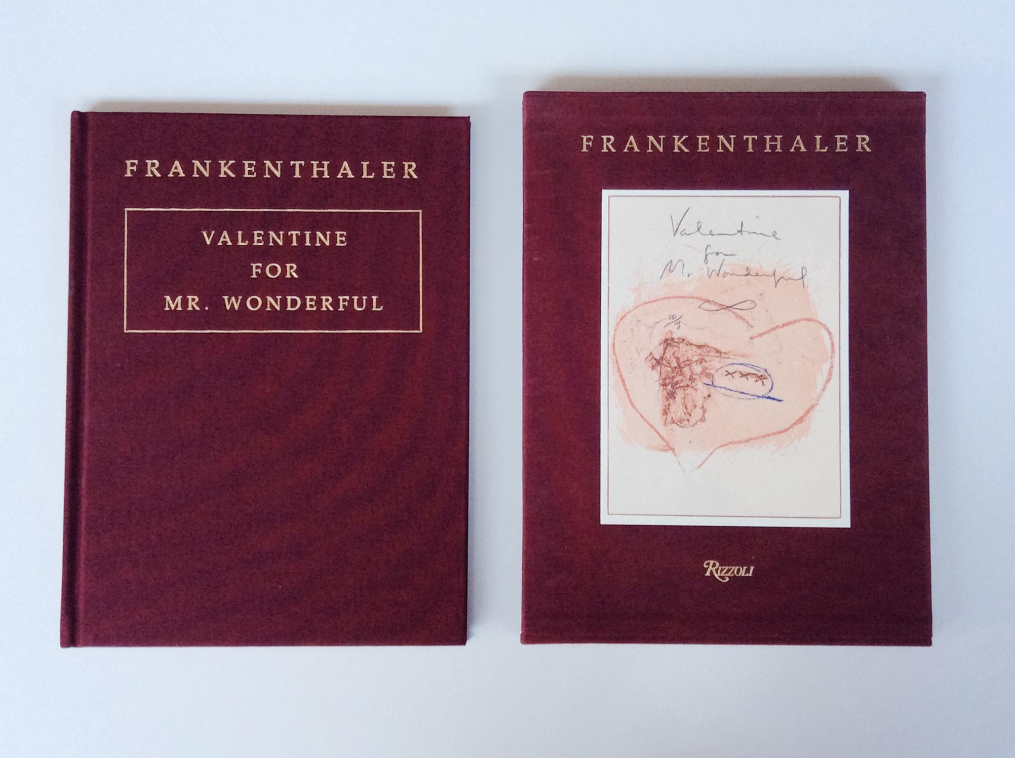 American Signed Helen Frankenthaler Book of Intaglio Prints, 