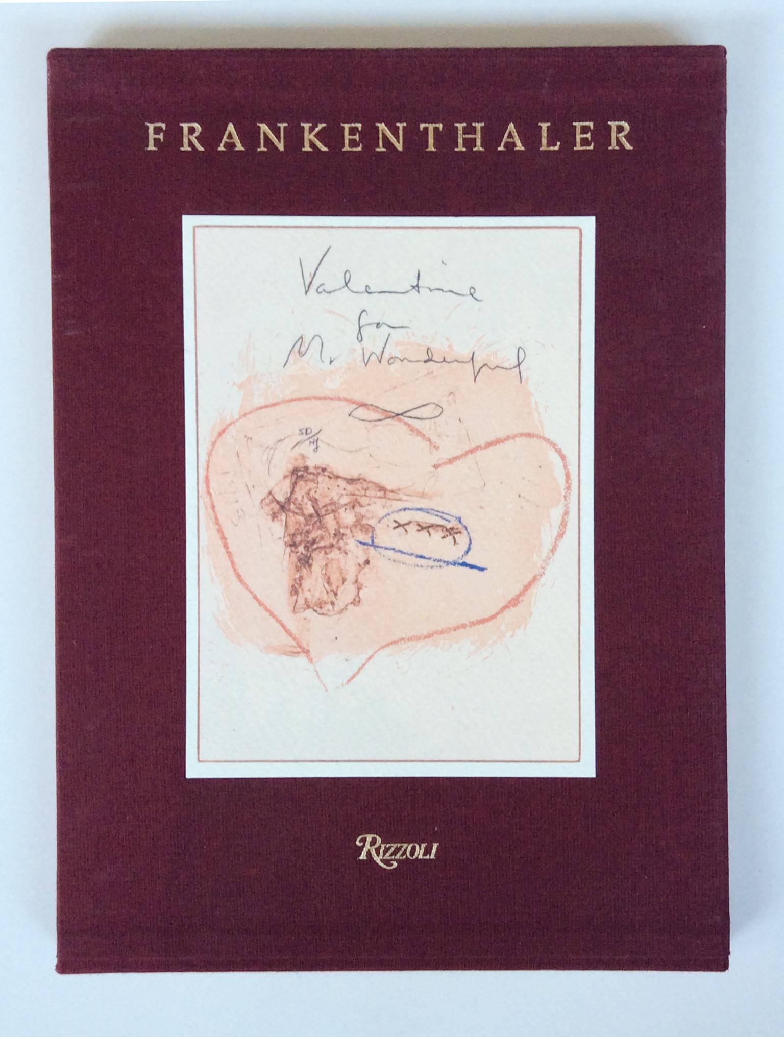 Signed Helen Frankenthaler Book of Intaglio Prints, 