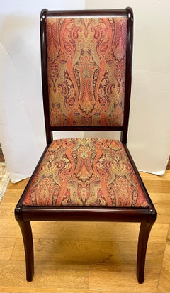 Set of 12 Signed Henkel Harris Mahogany Dining Room Chairs