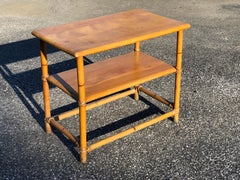 Signed Heywood Wakefield Side Table