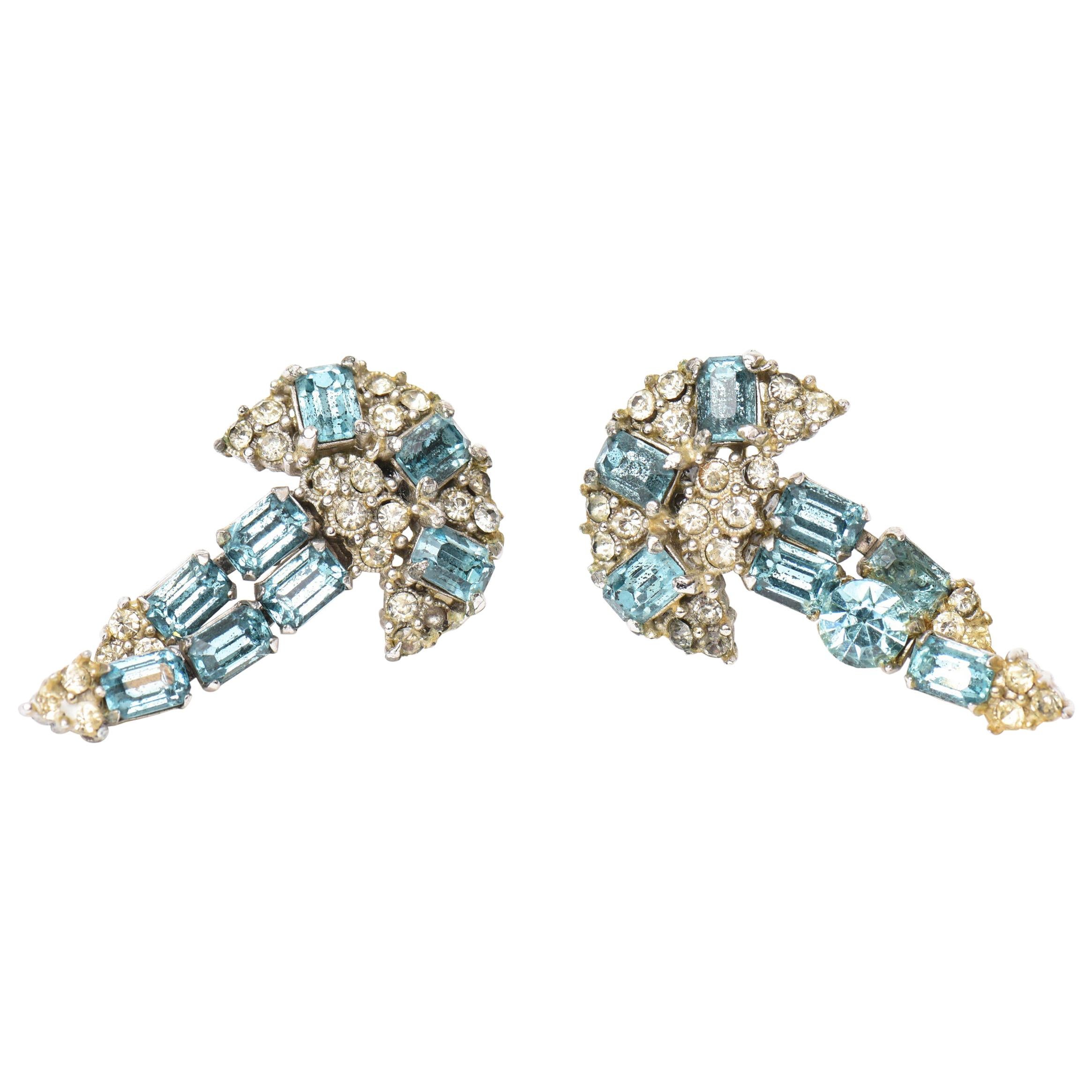 Hans Hansen Sterling Silver Earrings/Screws For Sale at 1stDibs